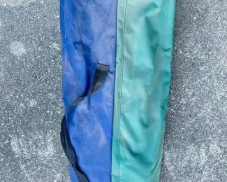 **Like New Double Folding Bench w/Console