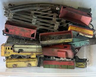 Vintage Metal Trains