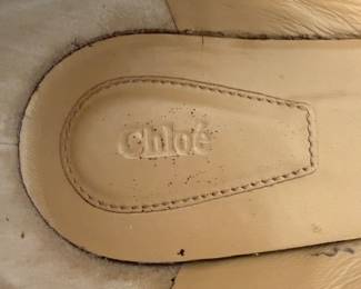 Lot #48 Chloé Designer Ballet Flats – Scalloped Edge Leather Shoes, Luxury Women’s Flats, Classic Parisian Style