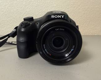 Lot #43 Sony Cyber-shot DSC-HX300 Camera – 20.4MP, 50x Optical Zoom, Carl Zeiss Lens, Full HD