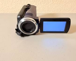 Lot #34 Sony Handycam Camcorder – Digital Video Camera 60x Zoom, Portable Video Recorder, Vintage Sony Electronics