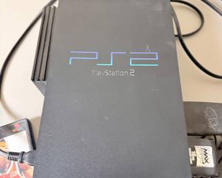 Lot #35 Sony PlayStation 2 PS2 Console Bundle – Controllers, Headset, Cables & Games, Retro Gaming System Lot