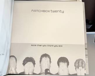 Lot #45 Record Vinyl Album Matchbox 20 Limited Edition Collector’s Box Set – Premium Music Memorabilia, Complete Package, Gift