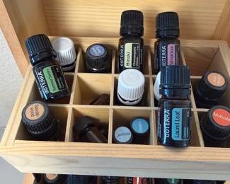 Lot #30 doTERRA Essential Oils Lot w/ Wooden Storage Box, On Guard, Intro Kit, Supplements & Wellness Products