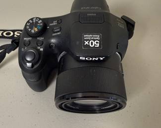 Lot #43 Sony Cyber-shot DSC-HX300 Camera – 20.4MP, 50x Optical Zoom, Carl Zeiss Lens, Full HD