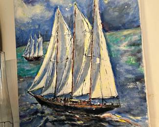 Original oil - unknown "Jolo"?