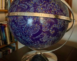 1960s Rand McNally celestial globe