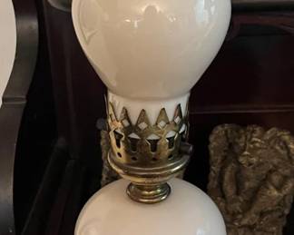 Clam broth glass lamp - so cute!