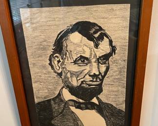 Original drawing - Abe Lincoln