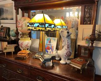 Meyda "Mission Camel" lamp