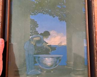 Maxfield Parrish "Circe's Palace" - 1907