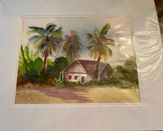 Original watercolor - Norma King