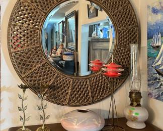 Awesome beveled edge mirror