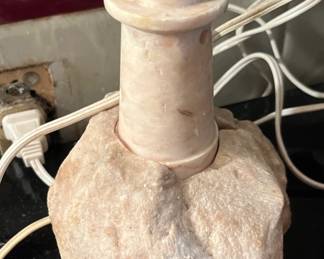 Alabaster lighthouse night light