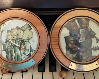 Reuge Christmas music boxes with Hummel pictures