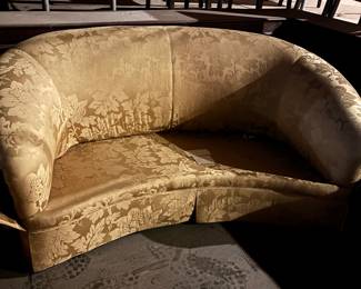 2 PCS Walter E Smith silk Curved Sofas paid $3,900.00 Each Sacrifice $350.00 Each