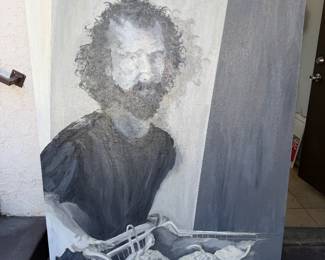 Sharon March painting