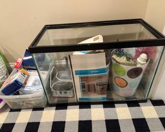 Fish tank and supplies