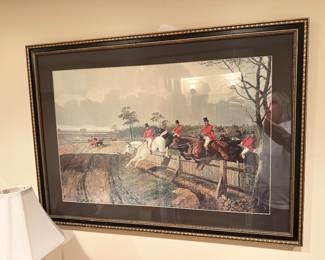Framed artwork.....