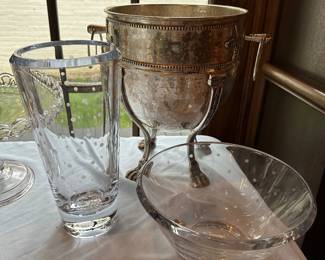 Kate Spade New York dot vase and bowl