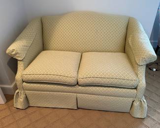 Upholstered loveseat