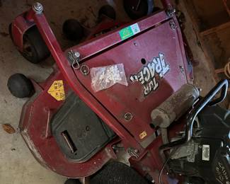 X Mark ride behind mower
