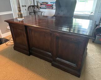 Wood desk....