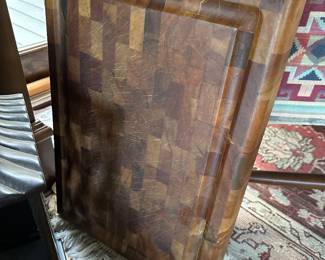 Large wood cutting board.....