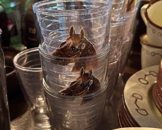 Tervis tumblers with embroidered horses