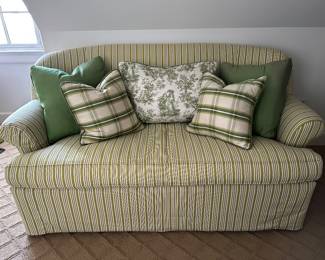 Upholstered loveseat