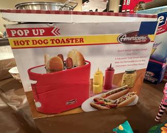 Pop Up hot dog toaster