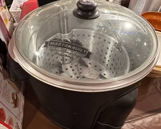 Electric turkey fryer