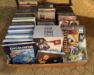 DVD's and CD's