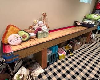 Shuffleboard table (sold as is)