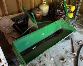 John Deere aerator attachment