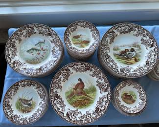 Spode "Woodland" dish set