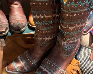 Old Gringo Apache Moon Size 7.5 Ladies 