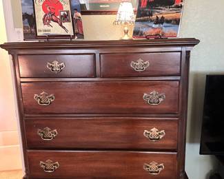 MCM solid wood chest of drawers