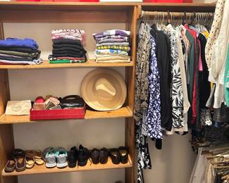 Ladies clothing, shoes and boots