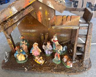 Vintage  Nativity 