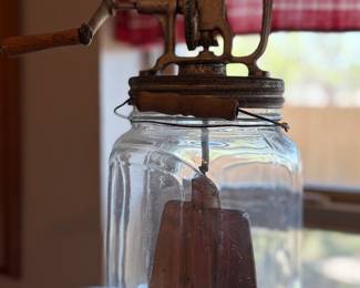 Antique Dazey Butter Churn No 7 