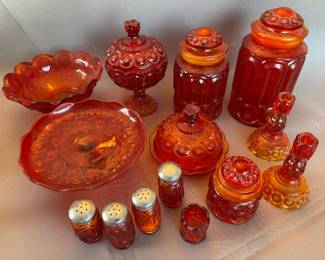 Amberina glassware