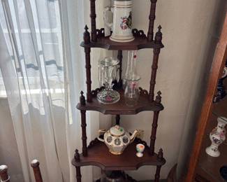 Victorian corner shelf