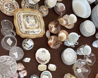 Assorted fine China