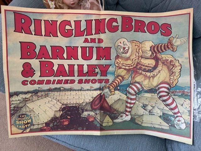 Vintage Circus poster.