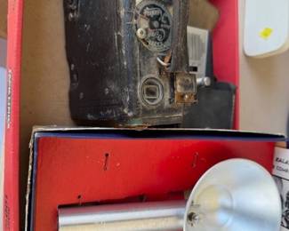 Kodak camera. Flash.