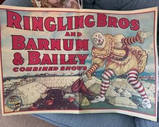 Vintage Circus poster.