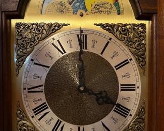 Grandmother clock. Walnut.