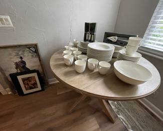 Huge set of Mikasa (Italian Countryside pattern) every day dishes