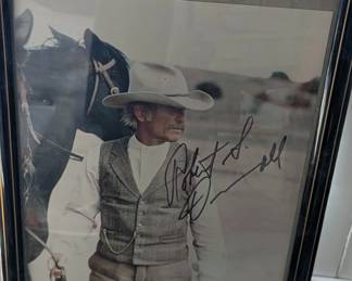 Signed Robert Duvall Lonsome Dove Film